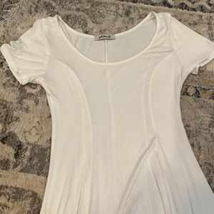 White t shirt dress